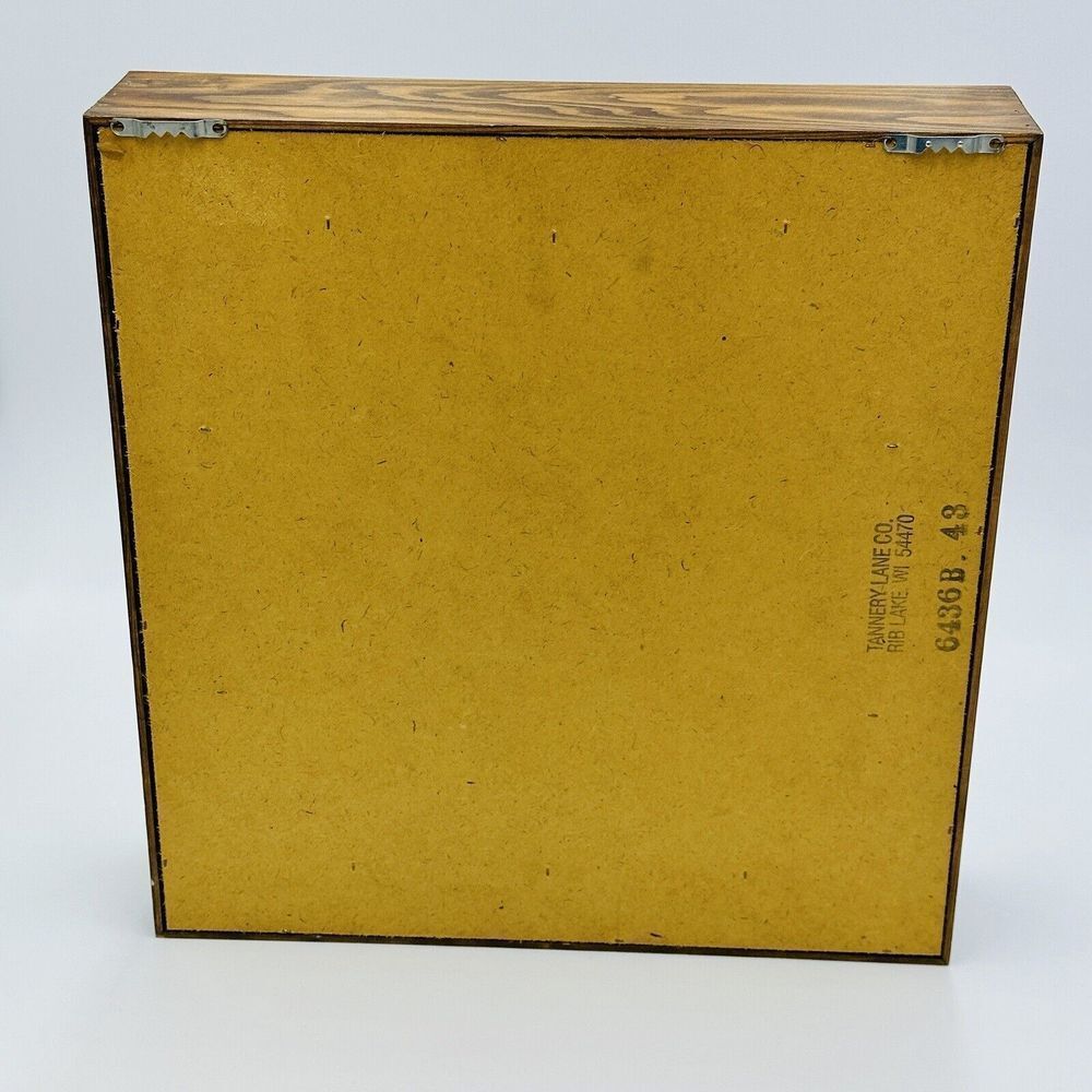 Tannery Lane Trinket Curio Glass Co Wooden Miniature Front Wall Ornament Hanging - Picture 15 of 15